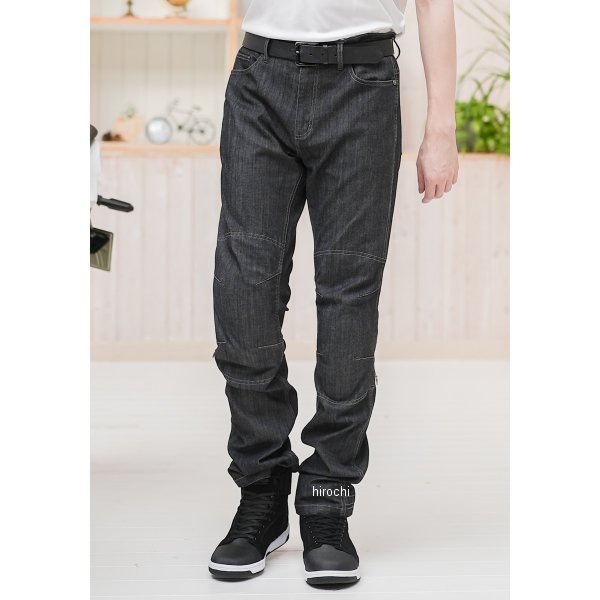 WJ-756R  KOMINE 2025年春夏モデル レディース エニグマライト CMAX クールジーンズ 黒 WMサイズ