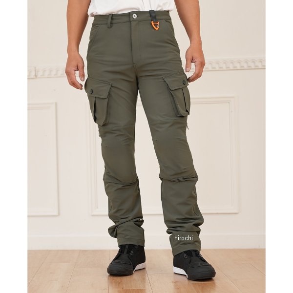 PK-758  KOMINE 2025年春夏モデル エニグマライト クールドライカーゴパンツ ディープオリーブ 3XLサイズ