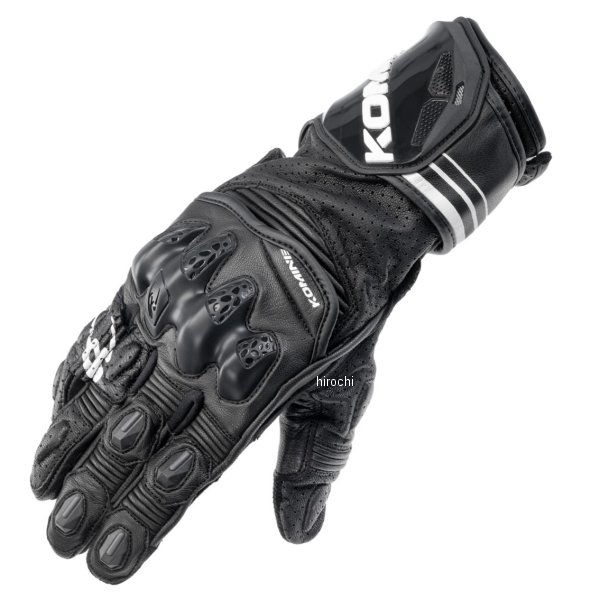 GK-265  KOMINE 2025年春夏モデル R-SPEC レーシンググローブ 黒 Lサイズ