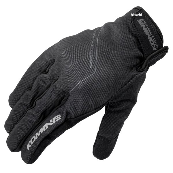 GK-270  KOMINE 2025年春夏モデル プロテクトメッシュグローブ 黒 XSサイズ