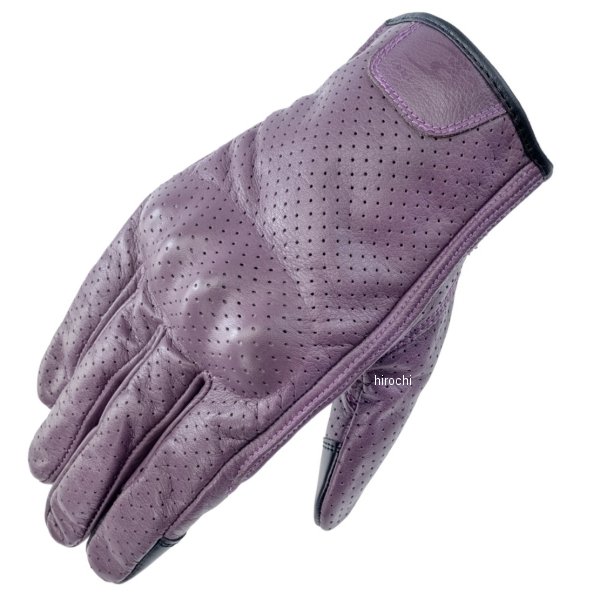GK-264  KOMINE 2025年春夏モデル プロテクトレザーグローブ フジパープル 2XLサイズ