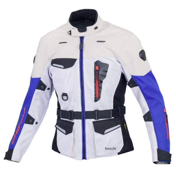 JK-172  KOMINE 春夏モデル アドベンチャーメッシュジャケット トリコロール XLサイズ