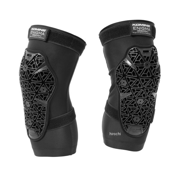 KOMINE 2025年秋冬モデル SK-878 エニグマG2ニーガード ブラック Mサイズ