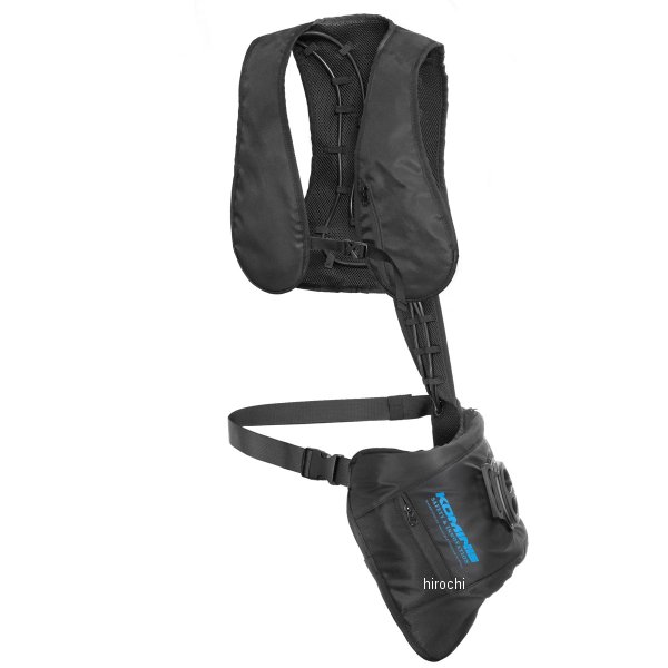 KOMINE 2025年秋冬モデル KK-913 バイク専用水冷式身体冷却システム ブラック Fサイズ