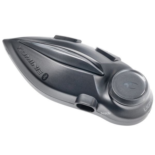 KOMINE 2025年秋冬モデル KK-920 モーターサイクルインターカム ライト ガンメタル Fサイズ