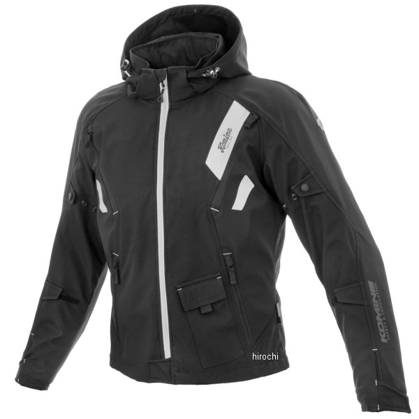 KOMINE 2025年秋冬モデル JK-637 エニグマG2ソフトシェルジャケット ソリアーノ2 ブラック WMサイズ
