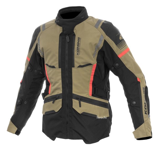 KOMINE 2025年秋冬モデル JK-635 エニグマG2 ラーマIIIジャケット サンド 2XLサイズ