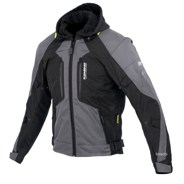 KOMINE 2025年秋冬モデル JK-638 エニグマG2ウインタージャケット-クオンタム バサルトグレー Lサイズ