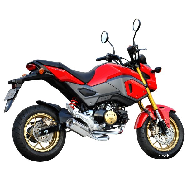 ジャック Jack フルエキゾースト 政府認証 グロム（JC75/JC61）