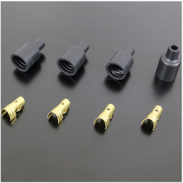 ダストブーツ&圧着金具 DCコイル用 4PCセット
