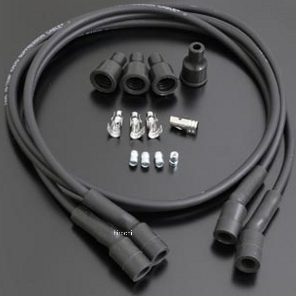 DYNA イグニッションワイヤー COP 7mm 黒