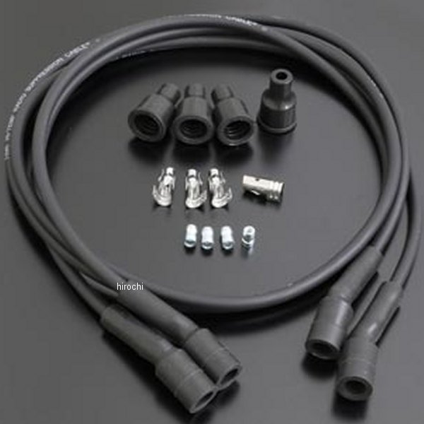 DYNA イグニッションワイヤー グレー 8mm