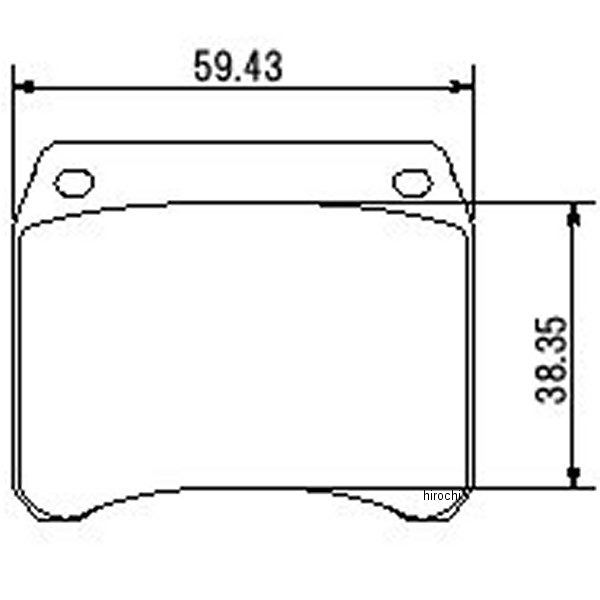 APパッドセラミックメタル 2868