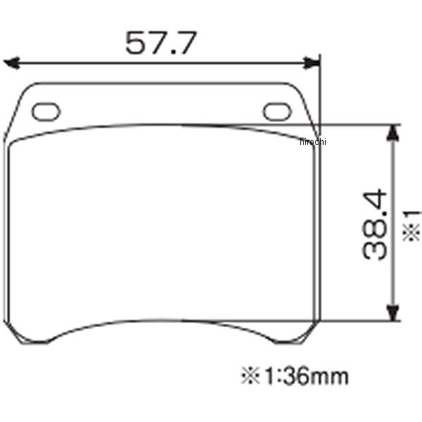 ブレーキパッド AP-CP2696/3696.7