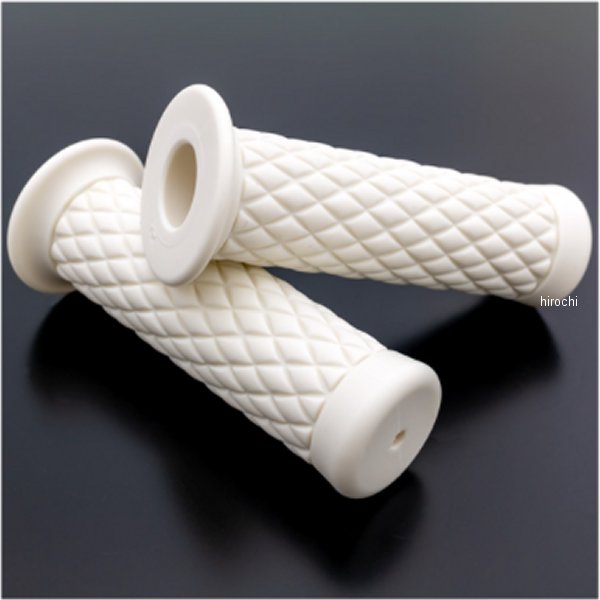 ARCHI トラッドダイヤハンドルグリップ 左右セット 白