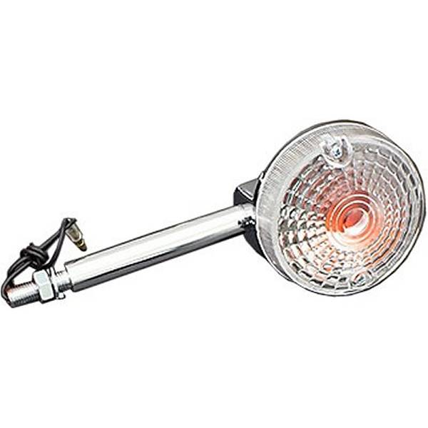 ウインカー ロングステー付き GS400 クリア 1個売り