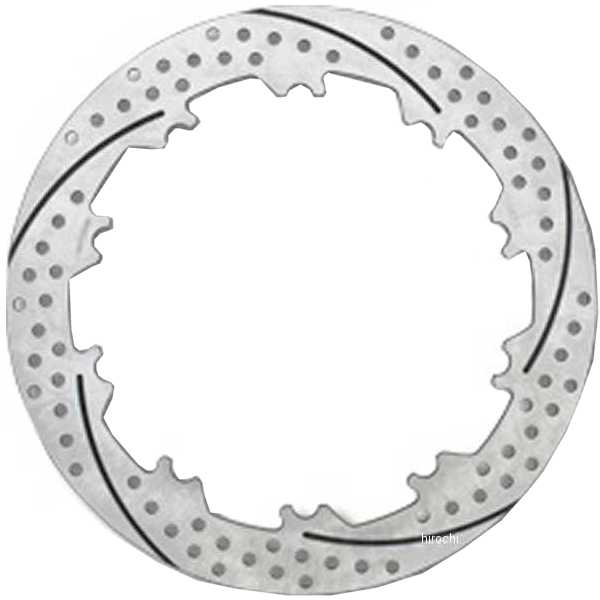 フロントディスクローター プレミアム ホール&スリット φ310 00年-02年 CB1300SF 緑