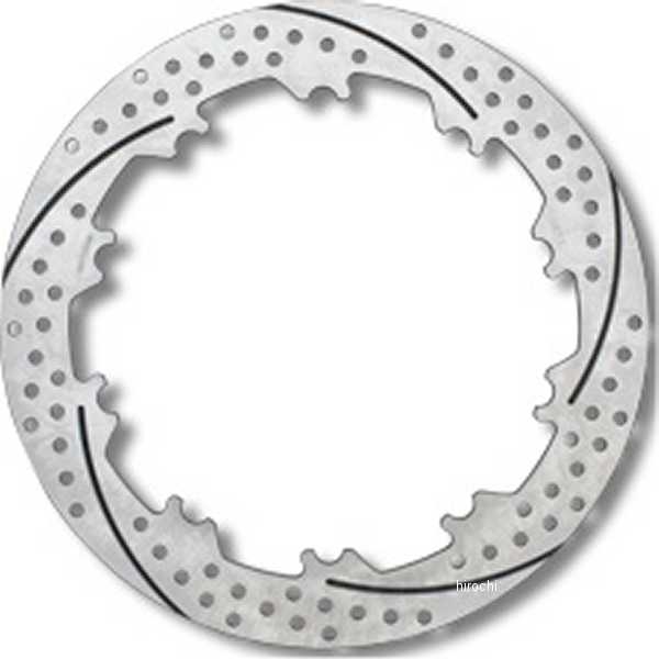 フロントディスクローター プレミアム ホール&スリット φ310 89年以降 GSX-R1100 ハードアルマイト