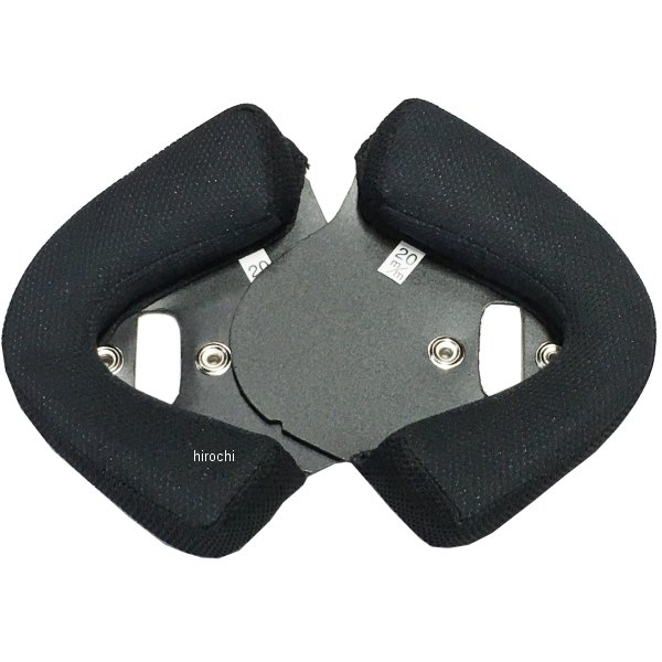 チークパッド FlyboyJet フライボーイジェットヘルメット用リペア 30mm Mサイズ