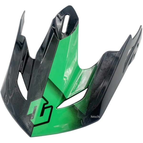 バイザー MadJumper2 マッドジャンパー2用リペア カーボングラフィック 緑