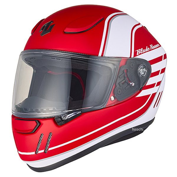 フルフェイスヘルメット ブレードランナー GRAPHIC EURO マットレッド Lサイズ