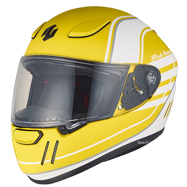 フルフェイスヘルメット ブレードランナー GRAPHIC EURO マットイエロー Mサイズ