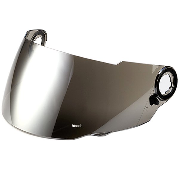 シルバーミラーシールド Bull Raider用リペア 1/2共用 ライトスモークベース