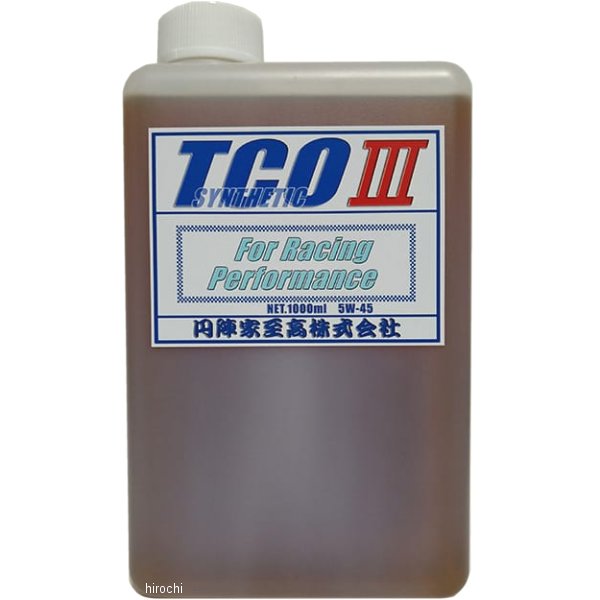円陣家至高 TCOIII エンジンオイル 4ストローク用 5W-45 1L 5本入り
