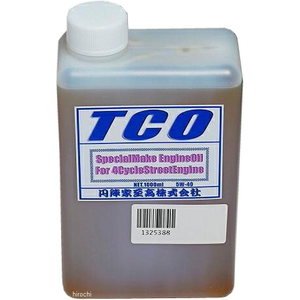 円陣家至高 TCO エンジンオイル 4ストローク用 5W-40 1L