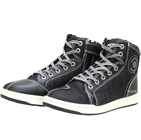 カジュアルライディングシューズ デニム/黒 36サイズ(23.0cm)