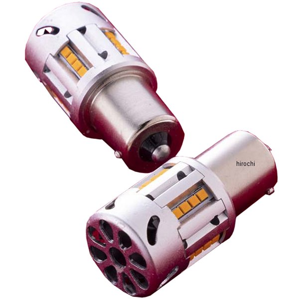 ジュエルLEDウインカーバルブ S25ピン角150° アンバー