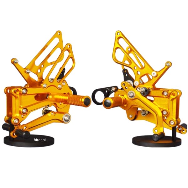 バックステップキット 10年-14年 BMW S1000RR ゴールド