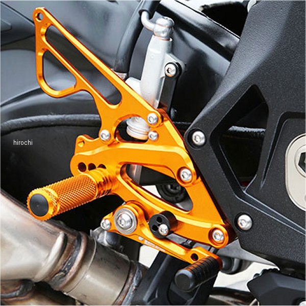 バックステップキット 17年-18年 BMW S1000RR ゴールド