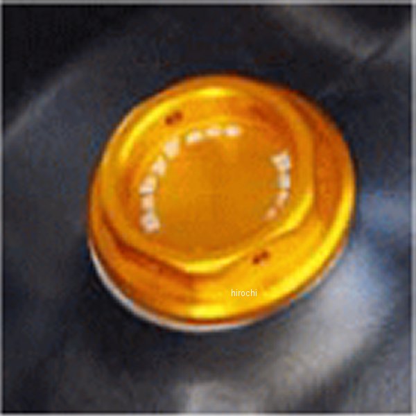 オイルフィラーキャップ HEXAタイプ ボンネビル、スラクストン ゴールド