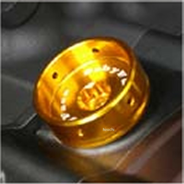 オイルフィラーキャップ ラウンドタイプ 09年以降 VMAX ゴールド