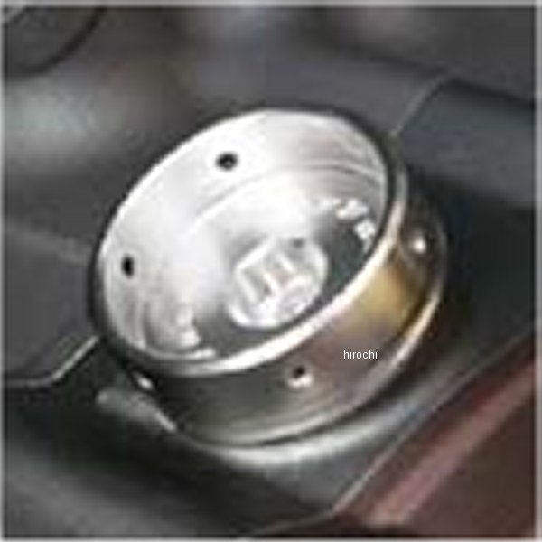 オイルフィラーキャップ ラウンドタイプ 09年以降 VMAX シルバー