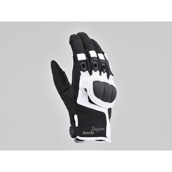 DAYTONA  DG-008 コンフォートエアフローメッシュグローブ ブラック/ホワイト XLサイズ
