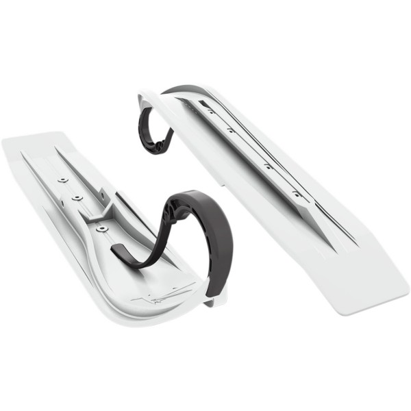 パウダーハウンド スキー 8インチ 白 左右ペア