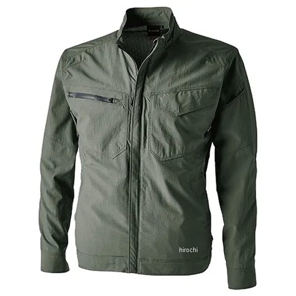 TS4Dナイロンドッツジャケット セージグリーン