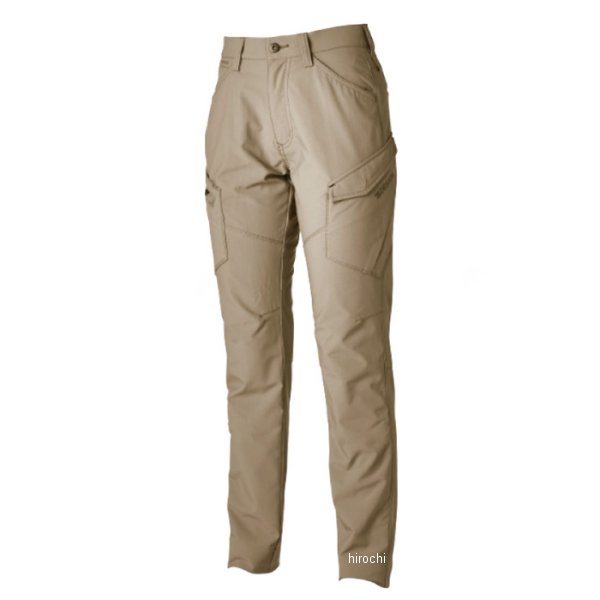 エコハイブリッドダブルクロスレディースカーゴパンツ ベージュ