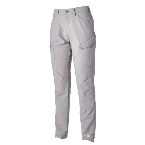 エコハイブリッドダブルクロスレディースカーゴパンツ シルバーグレー