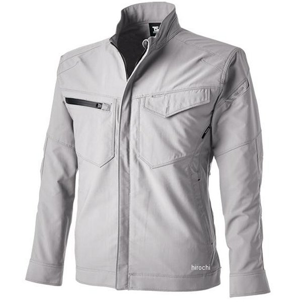 エコハイブリッドダブルクロスジャケット シルバーグレー