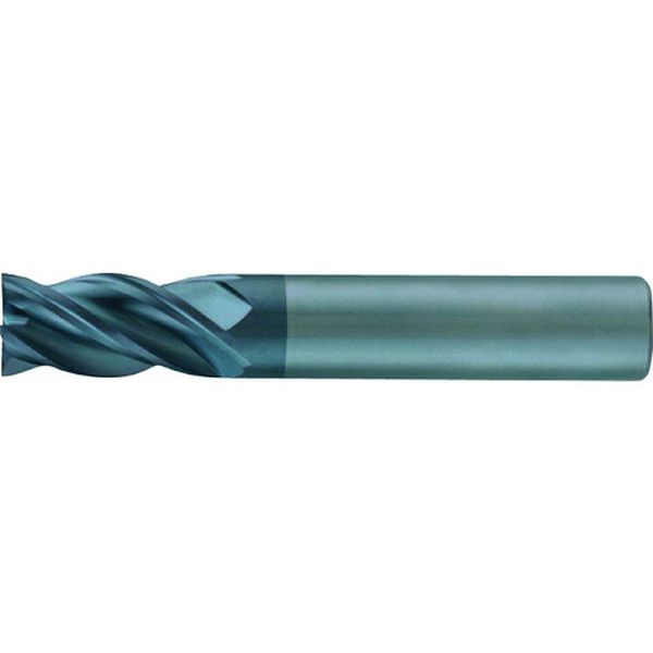 4枚刃不等分割スクエアエンドミル ミリ仕様 刃径8mm 刃長19mm 全長63mm シャンク径8mm