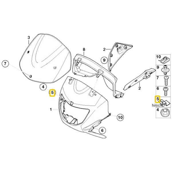 差込みナット 46637651209