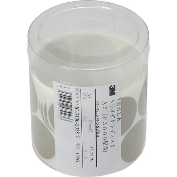 466L5AAD  トライザクトディスク 466LA 32mm径 100枚入り ＃3000