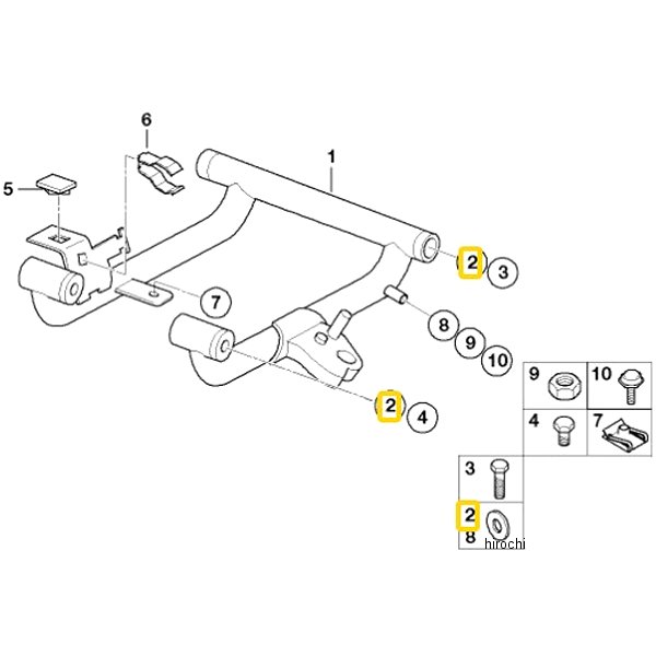 スペーサー 46712312160