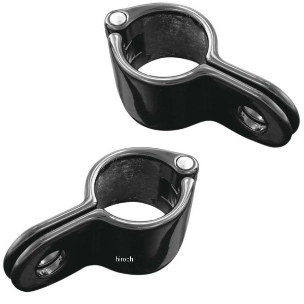 1インチ マグナム クイック クランプ グロスブラック 2個入り