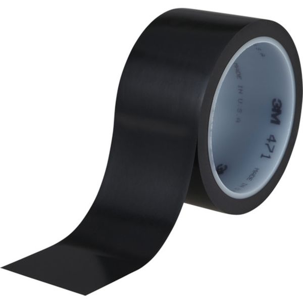 471BLA50X18R 334-7311  高機能ラインテープ 471 黒 50mmX18.2m R
