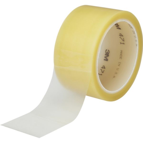 471TRA50X18R 334-7362  高機能ラインテープ 471 透明 50mmX18.2m R