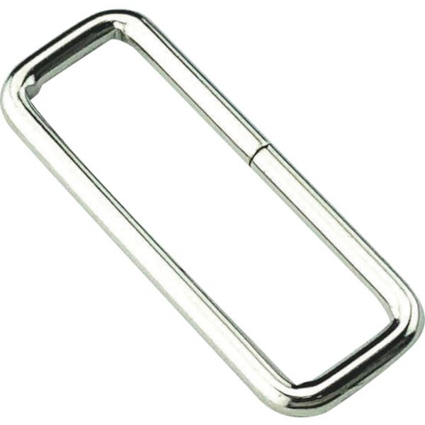 JL125 474-4372  平ベルト金具 角カン 25mm幅用 (4個入り)